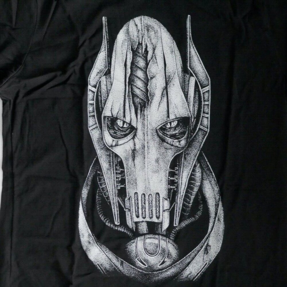 Star Wars GENERAL GRIEVOUS T Shirt Revenge of the Sith Medium Villains Disney